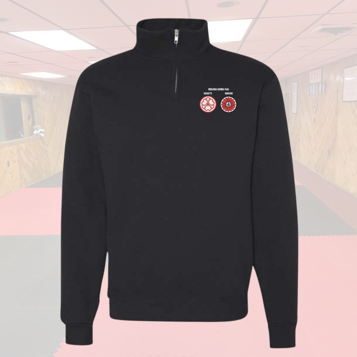 Indiana Genbu-Kai - Embroidered Fleece 1/4 Zip