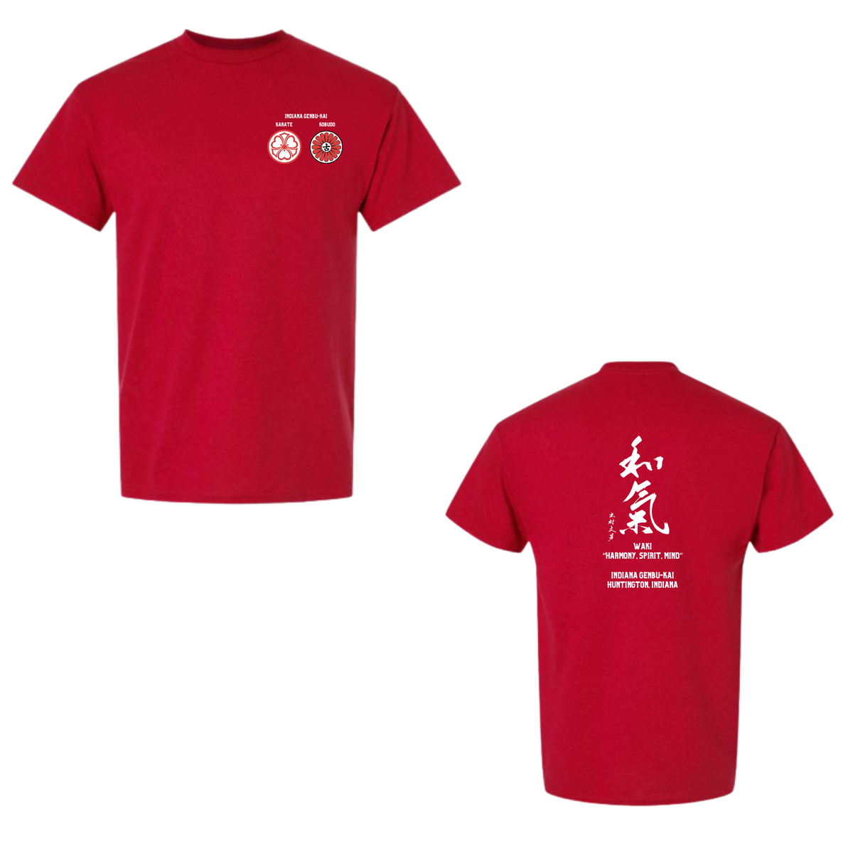 Indiana Genbu-Kai - T-Shirt, Long Sleeve, Crewneck, Hooded Sweatshirt