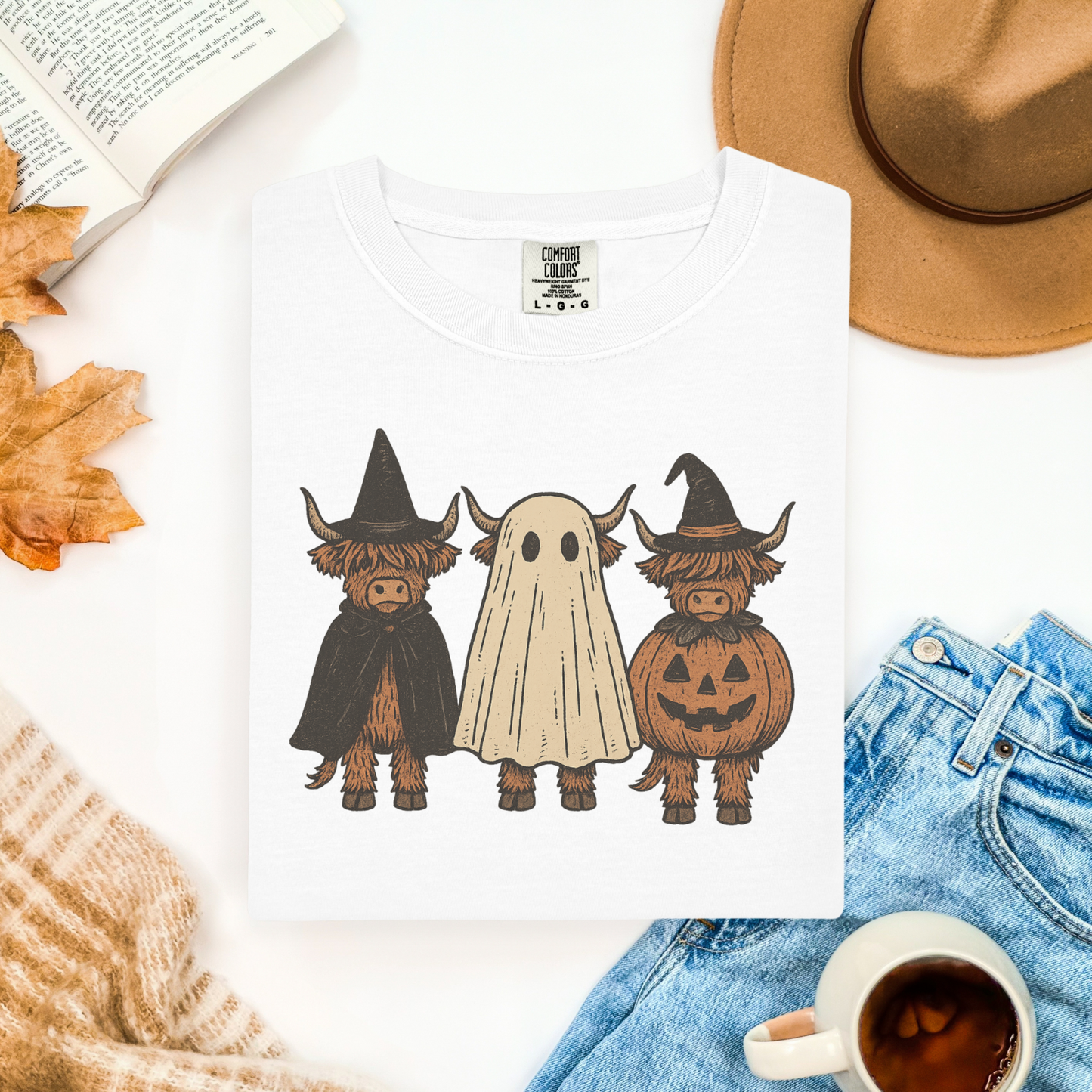 Highland Cows Halloween