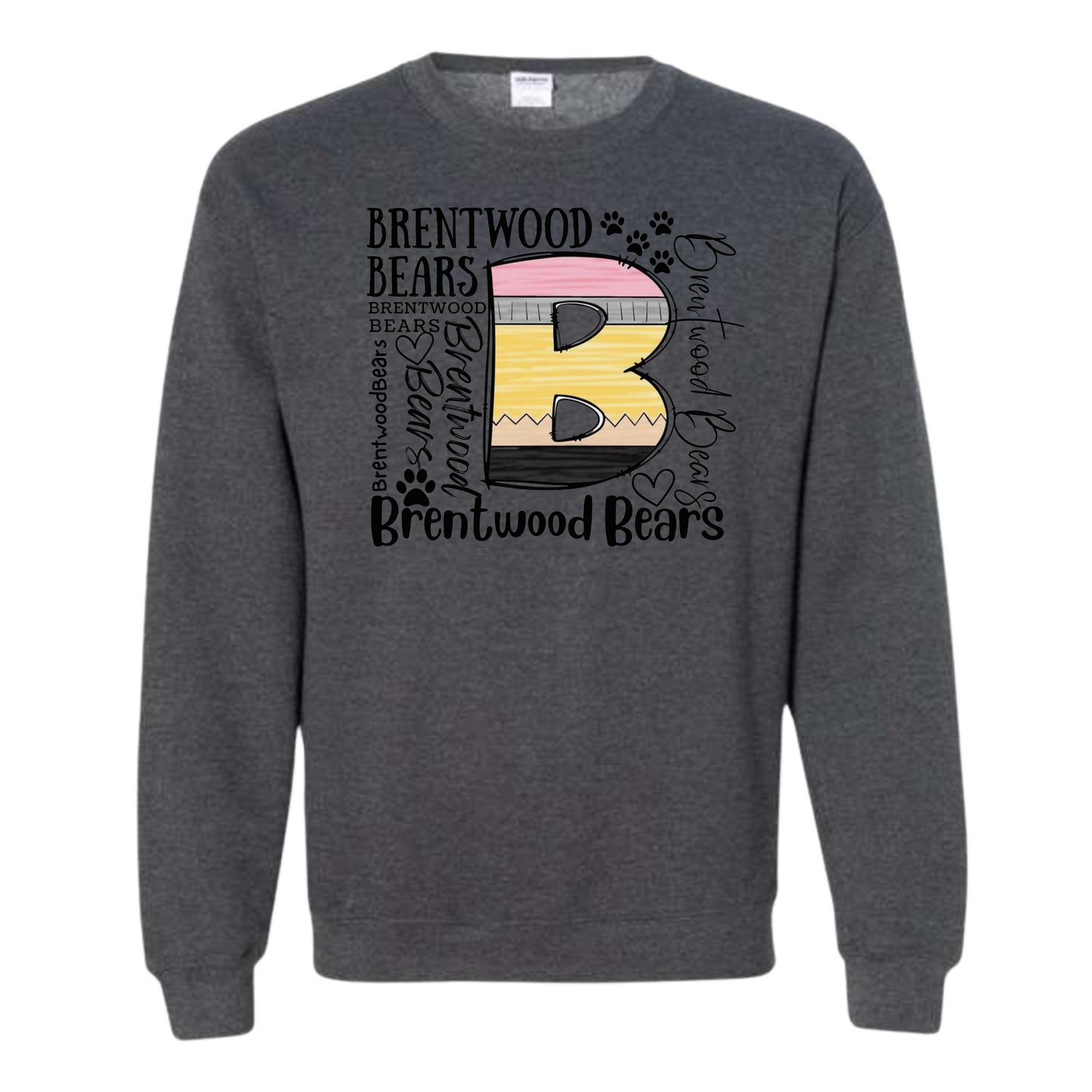 Brentwood Glitter Pencil - Crewneck