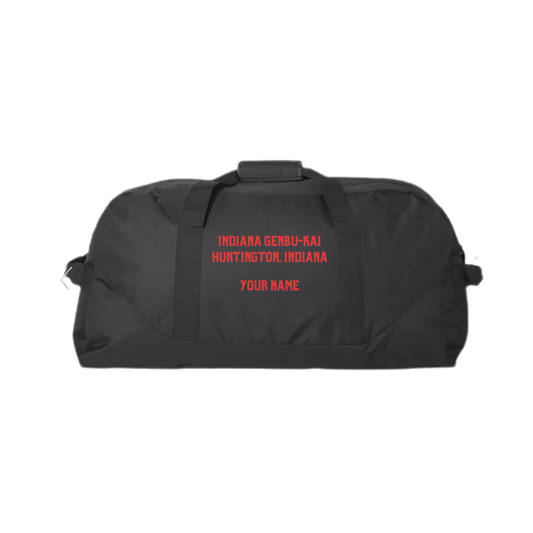 Indiana Genbu-Kai - Embroidered Duffle Bag PERSONALIZED