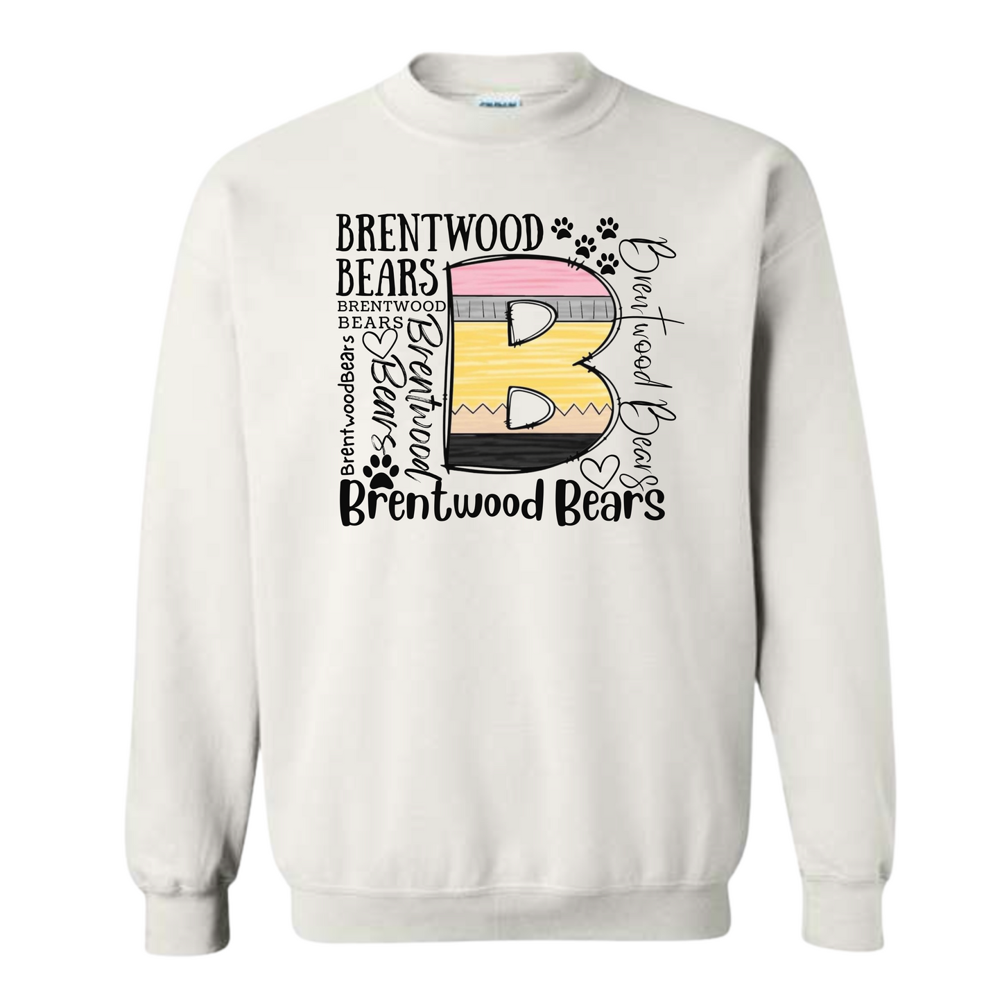 Brentwood Glitter Pencil - Crewneck