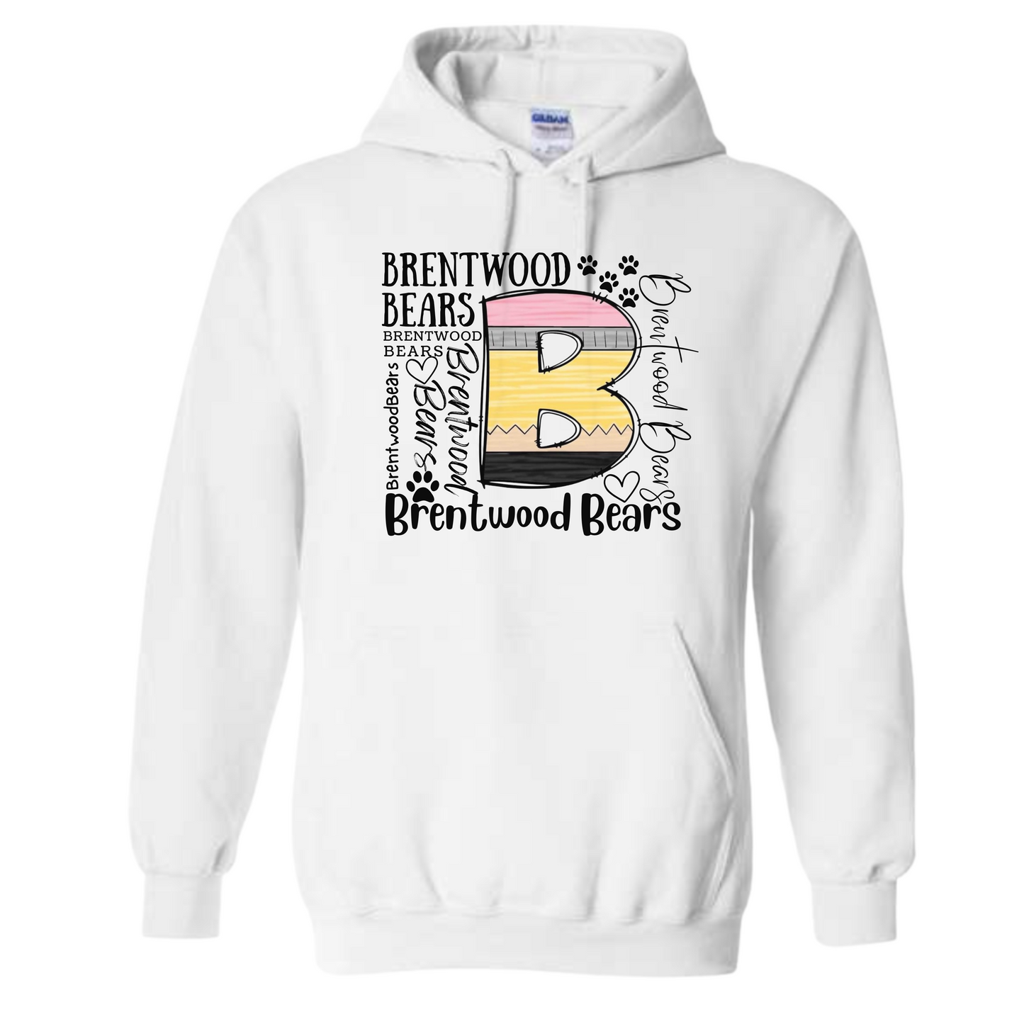 Brentwood Glitter Pencil - Hoodie